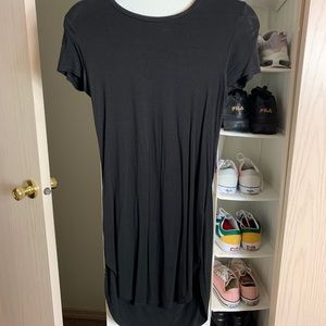 Small black T-shirt dress